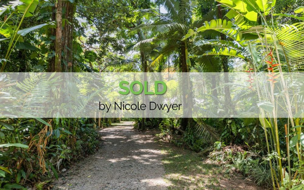 SECLUDED RAINFOREST PARADISE, WITH CREEK ON 1 HA – SELLING AS IS